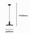 Lampadario A Sospensione Design Moderno Con Paralume In Ferro Nero Oro E27 Ip20 33757