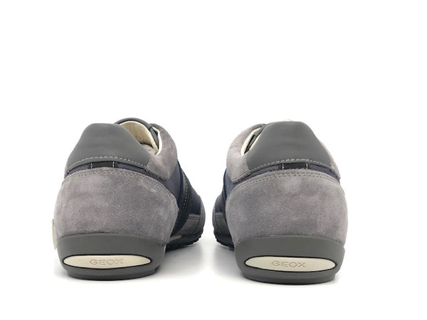 GEOX Scarpa stringata uomo WELLS C grigio