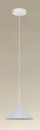 Lampadario A Sospensione Moderno Con Paralume Triangolare In Ferro Bianco E27 33856