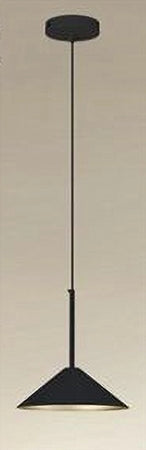 Lampadario A Sospensione Moderno Con Paralume Triangolare In Ferro Nero Oro E27 33863