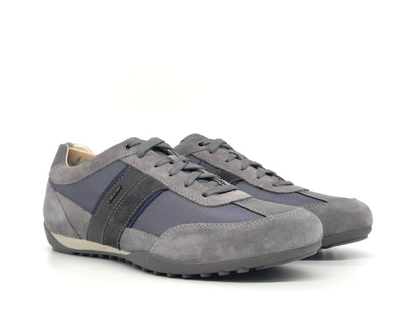 GEOX Scarpa stringata uomo WELLS C grigio