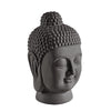 Statuetta di Buddha Pattaya in Fibra di Vetro e Argilla, decorazione per uso esterno.