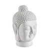 Statuetta di Buddha Pattaya in Fibra di Vetro e Argilla, decorazione per uso esterno.