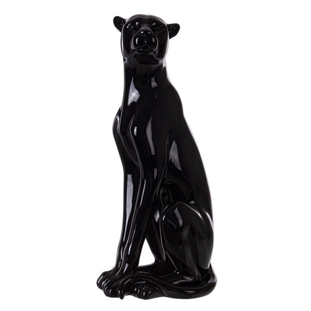 Statuetta decorativa "Leopardo Olympus", in poliresina resistente all'acqua, da 60 cm