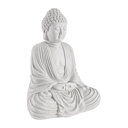 Statuetta di Buddha "Pattaya" in Fibra di Vetro e Argilla, decorazione per uso esterno.