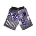 MITCHELL & NESS Pantaloncino Tipo Basket Uomo Nba Jumbotron Sublimated Mesh Shorts Hardwood Classics Sackin Black/original Team Colors da uomo
