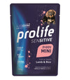 Prolife Sensitive mangime umido Cani Puppy mini agnello e riso 100 gr