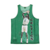 MITCHELL & NESS Canotta Tipo Basket Uomo Nba Behind the Back Tank Kevin Garnett Hardwood Classics Boscel Kelly Green da uomo