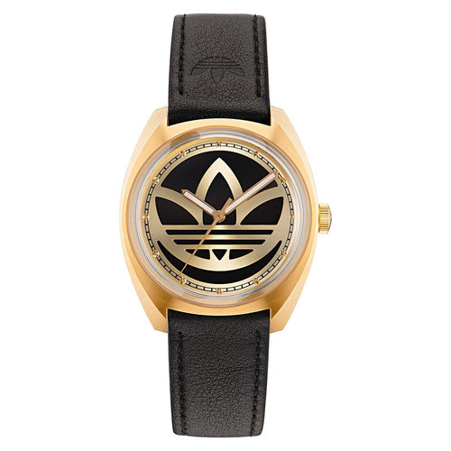 Adidas Edition One – Orologio Unisex Nero e Oro con Logo (AOFH22512)