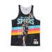 MITCHELL & NESS Canotta Tipo Basket Uomo Nba Behind the Back Tank Tim Duncan Hardwood Classics Saaspu Black da uomo