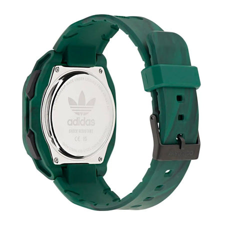 Adidas City Tech – Orologio Digitale Unisex Verde con Allarme (AOST23573)