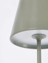 Lampada a led da tavolo Etna, monocolore, in acciaio verniciato, da 38 cm