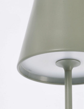 Lampada a led da tavolo "Etna", monocolore, in acciaio verniciato, da 38 cm