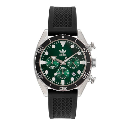 Adidas Edition Two – Orologio Chronograph Verde Silicone (AOFH23005)
