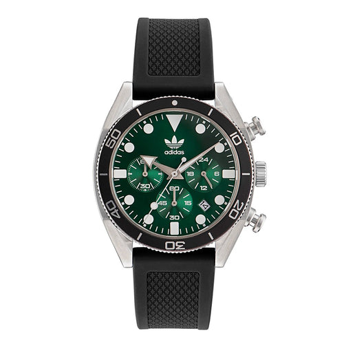Adidas Edition Two – Orologio Chronograph Verde Silicone (AOFH23005)