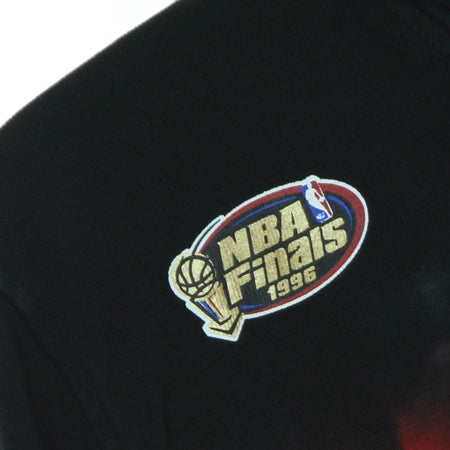MITCHELL &amp; NESS Felpa Leggera Cappuccio Uomo Nba Tie-dye Hoodie Hardwood Classics Chibul Original Team Colors da uomo