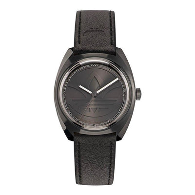 Adidas Edition One – Orologio Nero IP con Cinturino in Pelle (AOFH22514)