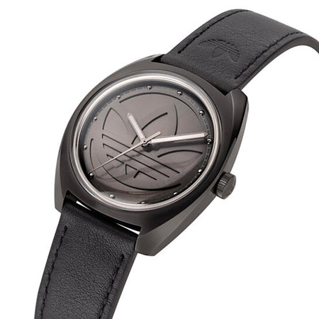 Adidas Edition One – Orologio Nero IP con Cinturino in Pelle (AOFH22514)