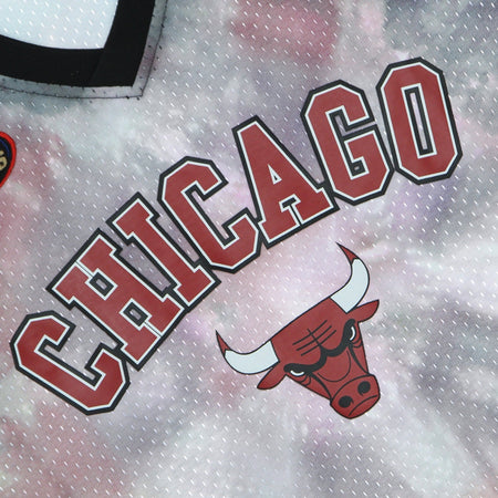 MITCHELL & NESS Casacca Uomo Nba Tie-dye Mesh Jersey Hardwood Classics Chibul Original Team Colors da uomo