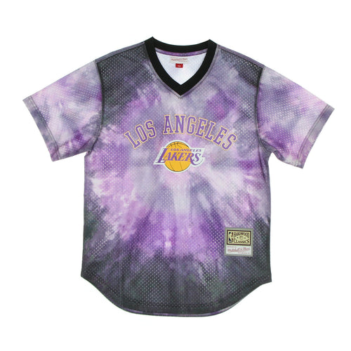 MITCHELL & NESS Casacca Uomo Nba Tie-dye Mesh Jersey Hardwood Classics Loslak Original Team Colors da uomo