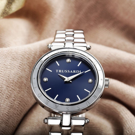 Trussardi T-Shiny – Orologio Donna Acciaio Blu Chic (R2453145514)