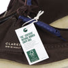 CLARKS Scarpa Lifestyle Uomo Wallabee Dark Brown Suede da uomo