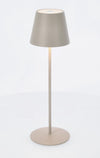 Lampada a led da tavolo Etna, monocolore, in acciaio verniciato, da 38 cm