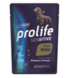 Prolife Sensitive mangime umido Cani Adulti Mini renna e patate 100 gr