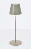 Lampada a led da tavolo Etna, monocolore, in acciaio verniciato, da 38 cm