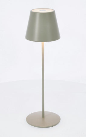 Lampada a led da tavolo "Etna", monocolore, in acciaio verniciato, da 38 cm