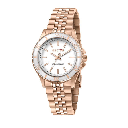 Sector 230 – Orologio Donna Oro Rosa Quadrante Bianco (R3253161531)