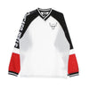 NEW ERA Casacca Uomo Nba Colour Block Long Sleeve Tee Chibul White/original Team Colors da uomo