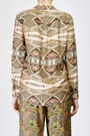 813 ANNALISA GIUNTINI Camicie Militare/testa di moro/beige da donna
