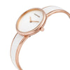 Orologio CALVIN KLEIN donna Seduce acciaio bianco / oro rosa