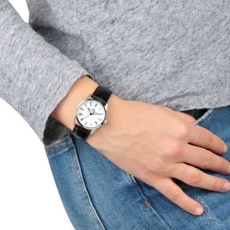 Philip Watch Capetown – Orologio Donna Bianco in Pelle (R8251212501)