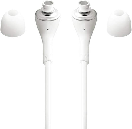 Auricolari Stereo Per Samsung Galaxy A52s 5g Con Controllo Volume Microfono Bianco