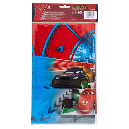 1 TOVAGLIA IN PLASTICA TEMA CARS 120x180CM