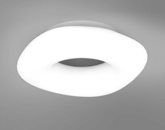Lampada A Soffitto Tondo Ad Anello Plafoniera Design Moderno Lampadario Decorativo