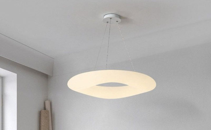 Lampadario A Sospensione Nordico Per Soggiorno Camera A Forma Di Anello Decorativo