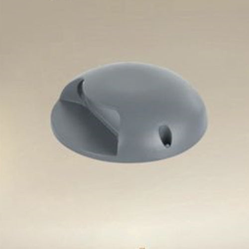 Mini Faretto Segnapasso A Led 4 Watt Rotondo Grigio 440lm Luce Fredda 6500k 33610