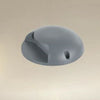 Mini Faretto Segnapasso A Led 4 Watt Rotondo Grigio 440lm Luce Calda 3000k 33634