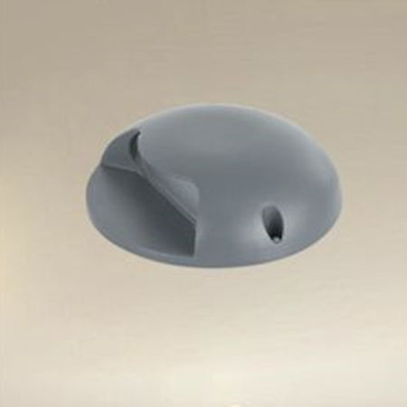 Mini Faretto Segnapasso A Led 4 Watt Rotondo Grigio 440lm Luce Calda 3000k 33634