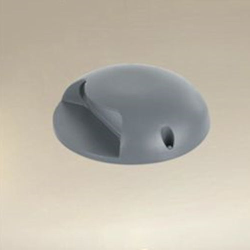 Mini Faretto Segnapasso A Led 4 Watt Rotondo Grigio 440lm Luce Calda 3000k 33634