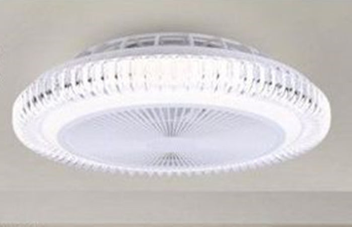 Lampadario Con Ventilatore Da Soffitto Plafoniera Led Telecomando Luce 3000-6500k 42217