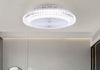 Lampadario Con Ventilatore Da Soffitto Plafoniera Led Telecomando Luce 3000-6500k 42217