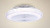 Plafoniera Soffitto Led Lampadario Con Ventilatore Telecomando Luce 3000-6500k 42279