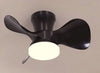 Lampadario Plafoniera Ventilatore Da Soffitto Led Ip20 Luce 3000-6500k Nero 42293
