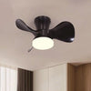 Lampadario Plafoniera Ventilatore Da Soffitto Led Ip20 Luce 3000-6500k Nero 42293