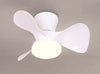 Lampadario Plafoniera Ventilatore Soffitto Led Ip20 Luce 3000-6500k Bianco 42288
