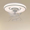Plafoniera Soffitto Con Ventola Lampada Ventilatore Luce Led 3200k-6500k Ip20 33245
